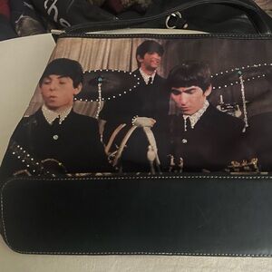 Beatles sequined purse